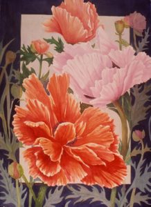 Concetta Scott - Floral Tapestry watercolor