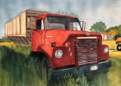 Elizabeth Dugan Red Truck