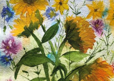 Anne Albright Sunflowers & Wildflowers