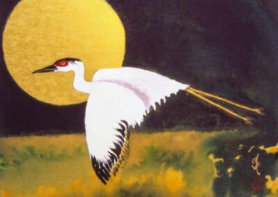Diane Rudzinski Moonglow Crane