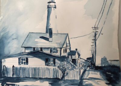 Courtney Severe Fenwick Lighthouse