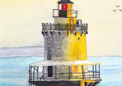 Alexandra Treadaway Spring Point Ledge Lighthouse MD