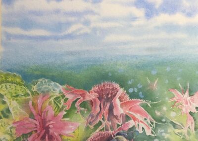 Kristen Moeller Bee Balm Sky